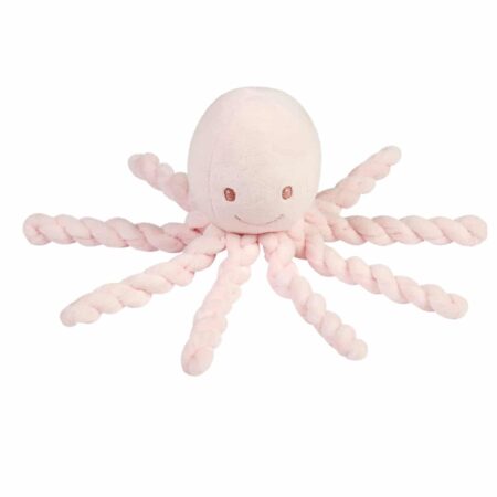 Nattou - Lapidou - Octopus pastelroze