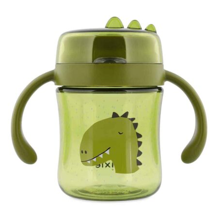 Trixie - 360° drinkbeker met handvatten - Mr. Dino