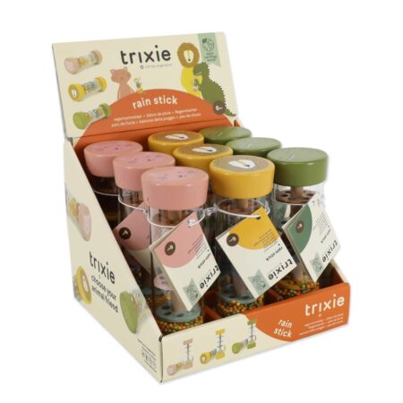 Trixie - Houten regenrammelaar doos - 9 stuks