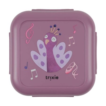 Trixie - Snack box met clips - Ballerina Mrs. Peacock