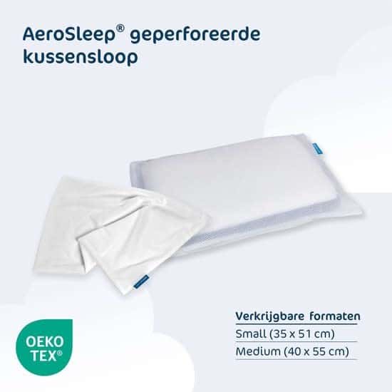 Aerosleep - Sleep Safe Pillowcase Small 30 x 46 White