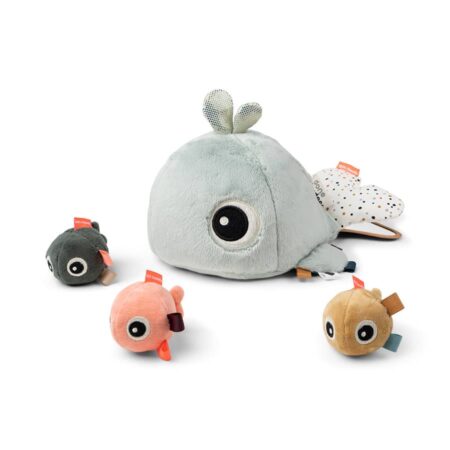 Done by Deer - Hide&Seek activity toy, Wally Blue