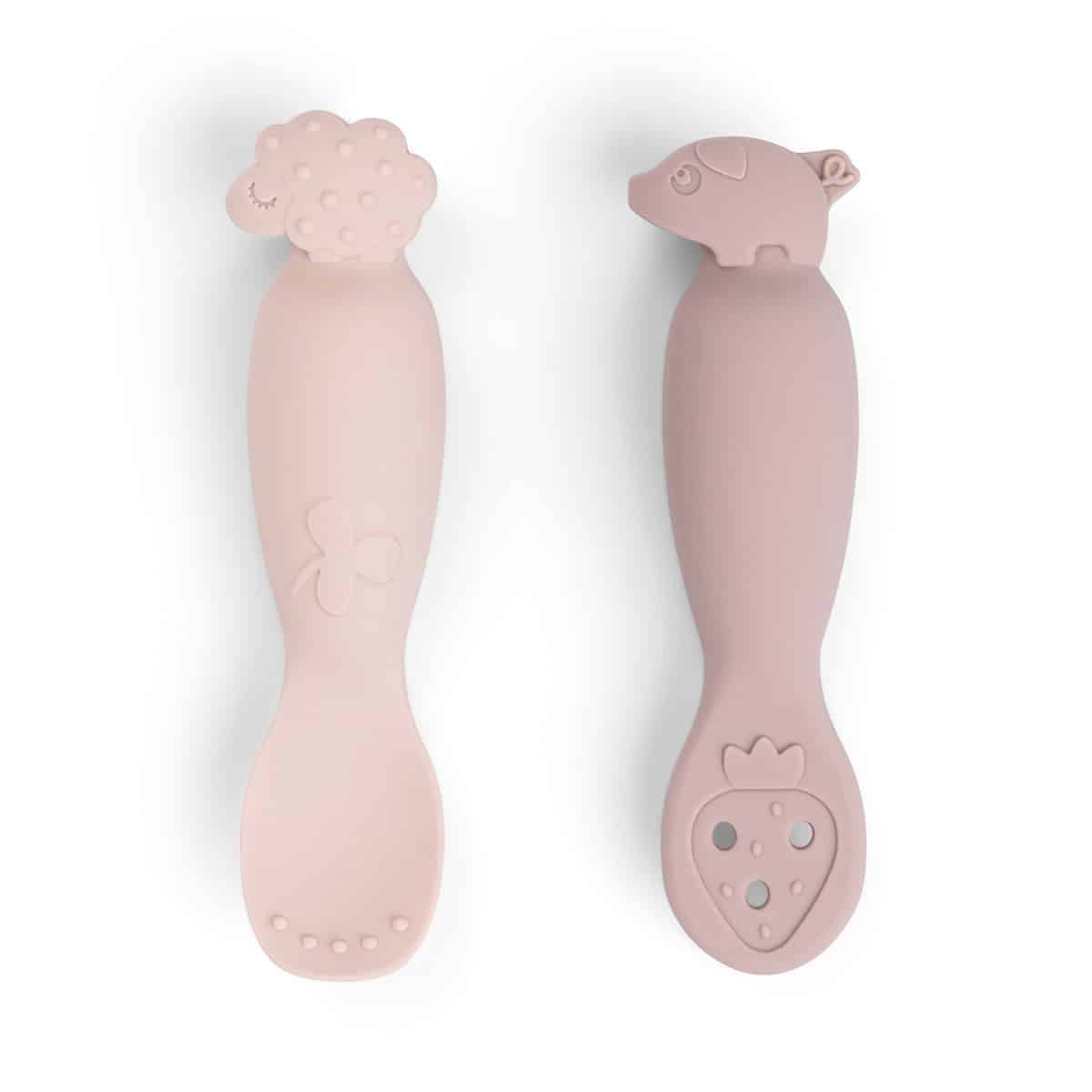 Done by Deer - Learning spoon set Tiny farm Powder