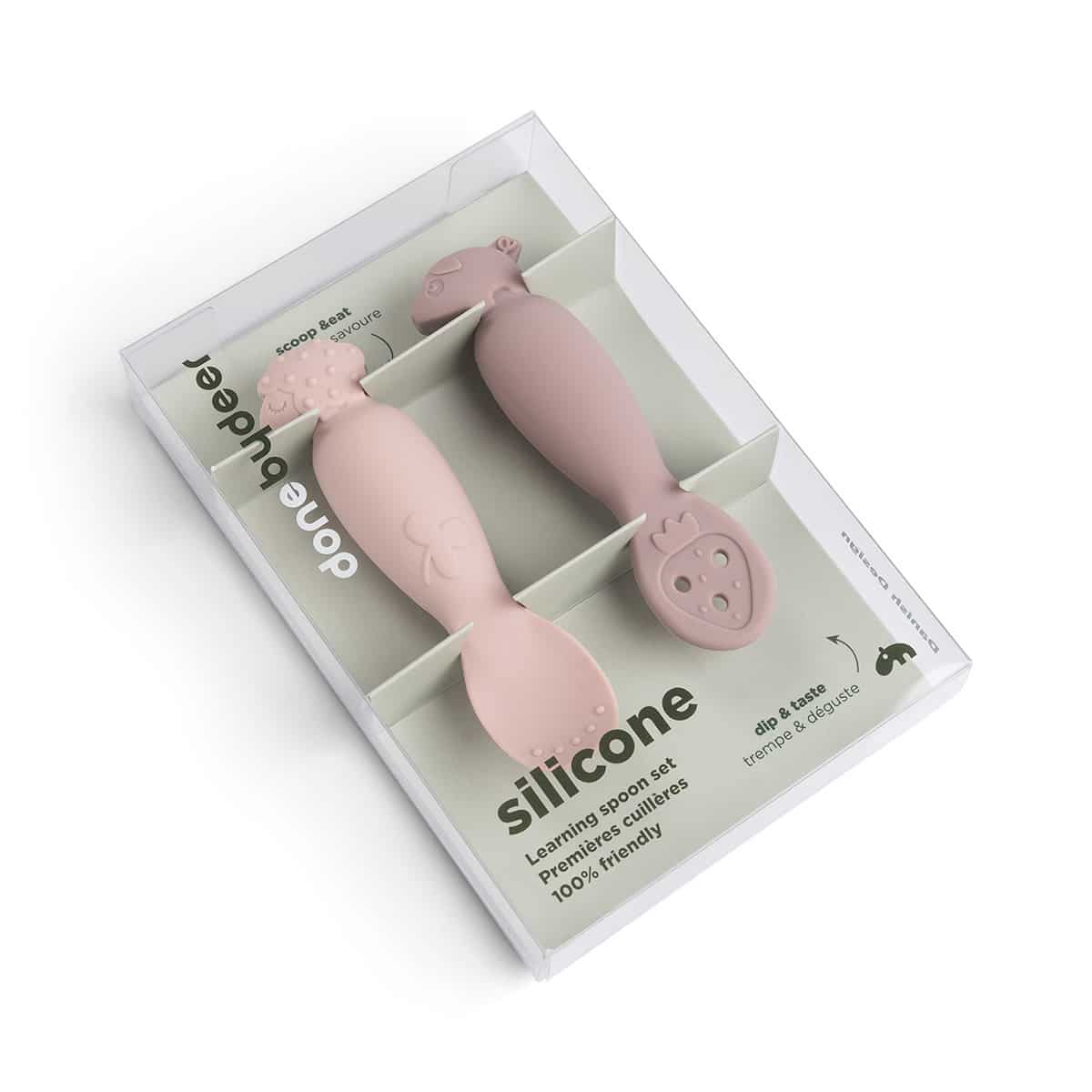 Done by Deer - Learning spoon set Tiny farm Powder