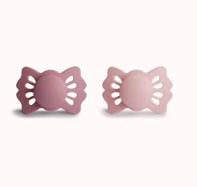 Frigg - Lucky - 2-Pack - Silicone - Cedar/Baby Pink- T1