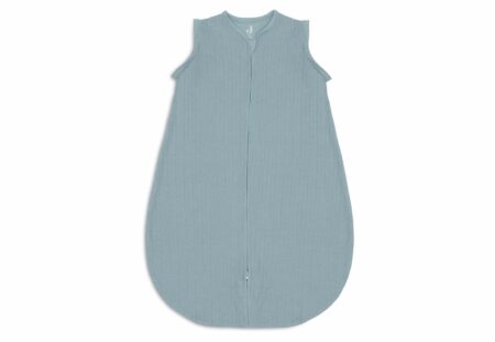 Jollein - Slaapzak Zomer met Afritsbare Mouw Rond 70cm Ajour Sea Green