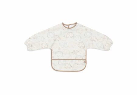 Jollein - Slab Waterproof met Mouw - Elephant Tales