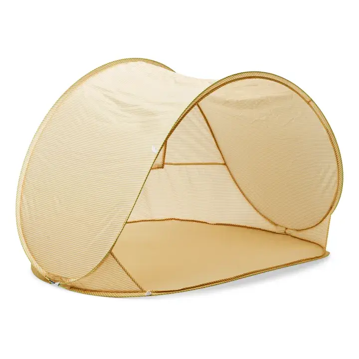 Liewood - Cassie Pop Up Tent - Stripe Yellow Mellow Creme de la creme