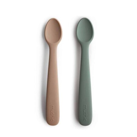Mushie - Baby Spoon - Dried Thyme/Natural