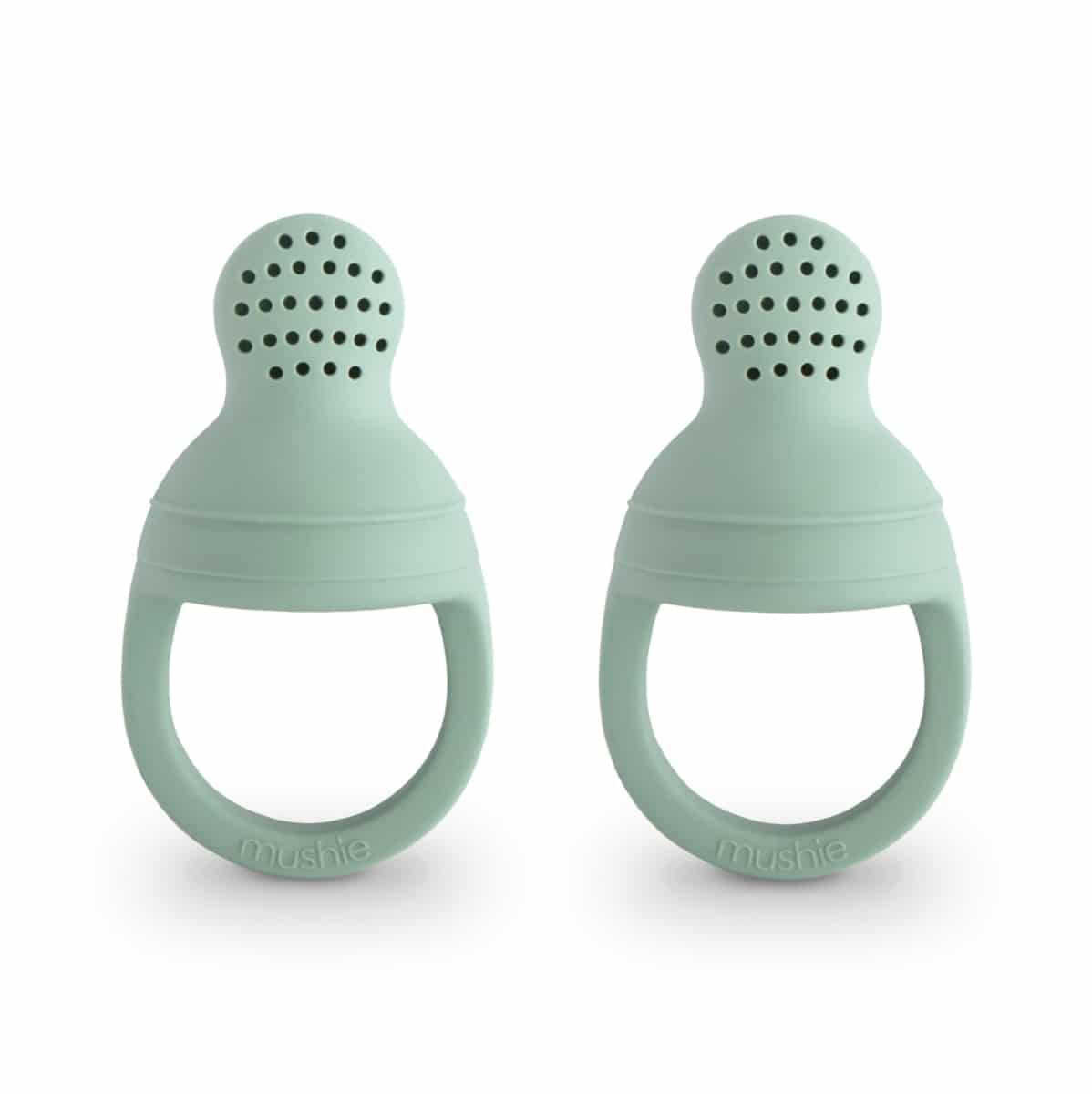 Mushie - Fresh Food Feeder Silicone 2-Pack - Cambridge Blue