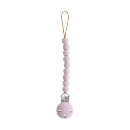 Mushie - Pacifier Clip Hera - Soft Lilac