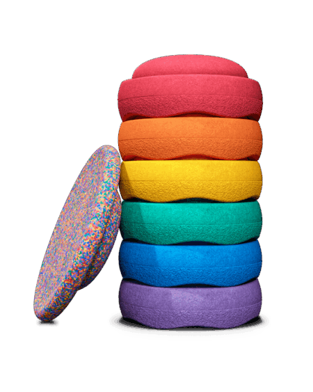 Stapelstein - RAINBOW | Set Classic | 6+1