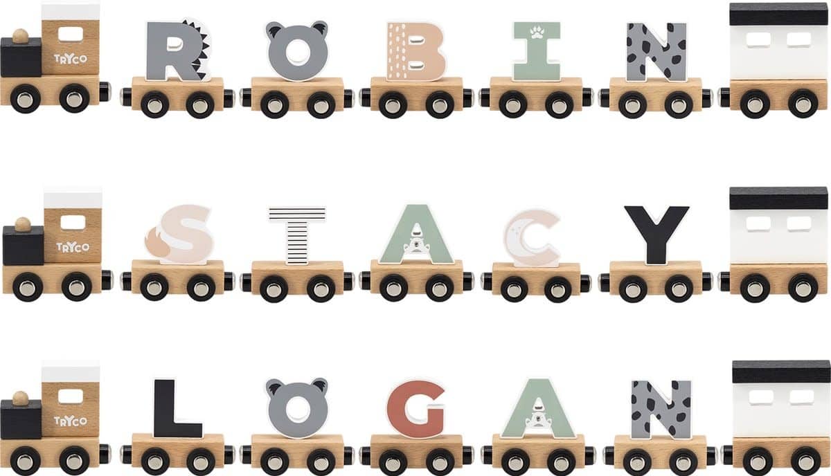 Tryco - Letter Train Colors - Letter "S"