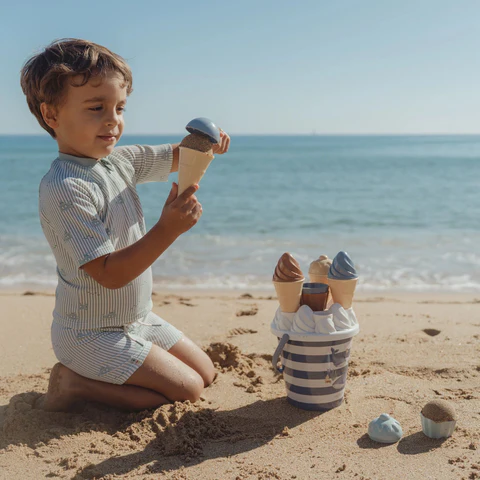 Little Dutch Toys - Strandset IJsjes - Set van 14 - Ocean World