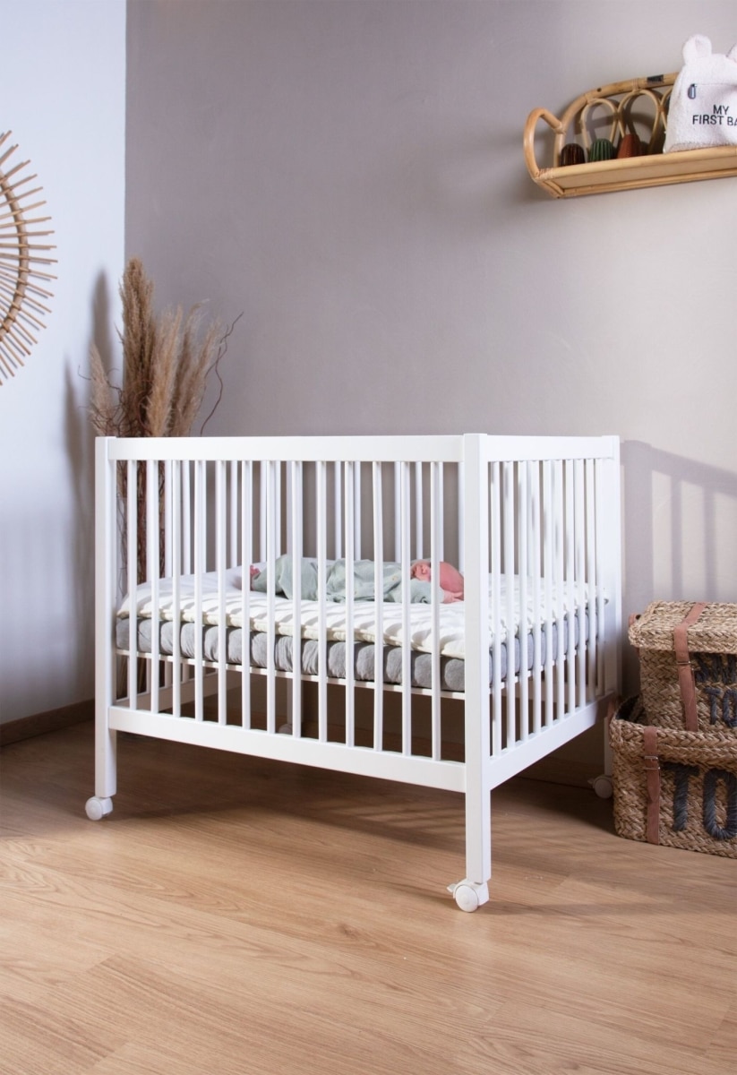 Childhome - Park 97 + Wieltjes - 95x75 Cm - Hout - Wit