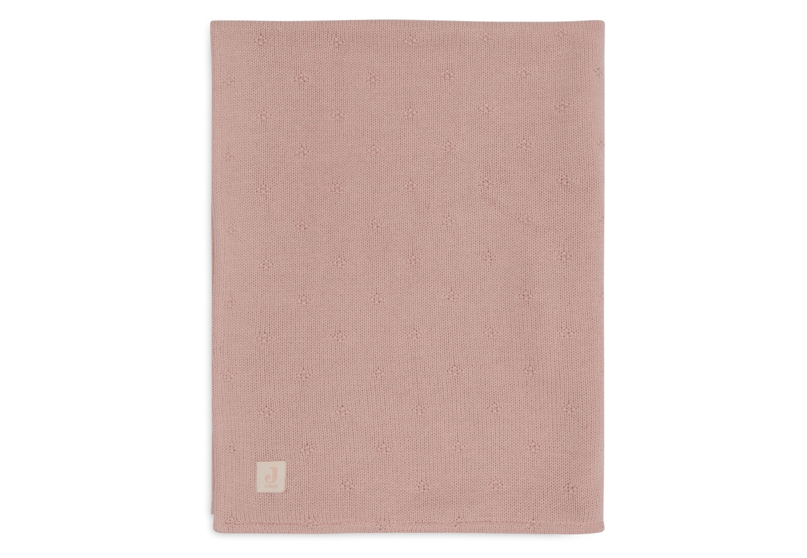 Jollein - Deken Ledikant 100x150cm Cosy Knit Wild Rose/Velvet