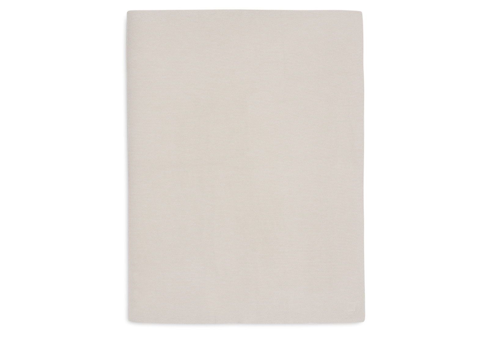 Jollein - Deken Wieg 75x100cm Basic Knit - Oatmeal