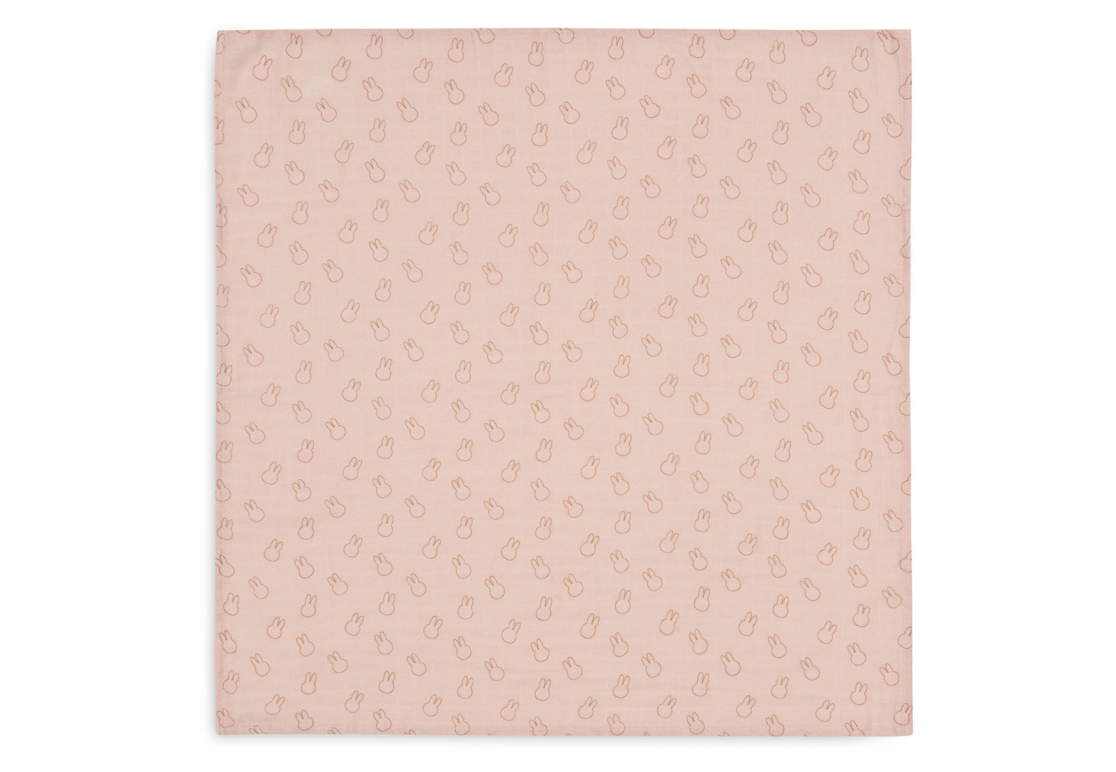 Jollein - Hydrofiele Doek Small 70x70cm Miffy Silhouettes WildRose(3p)