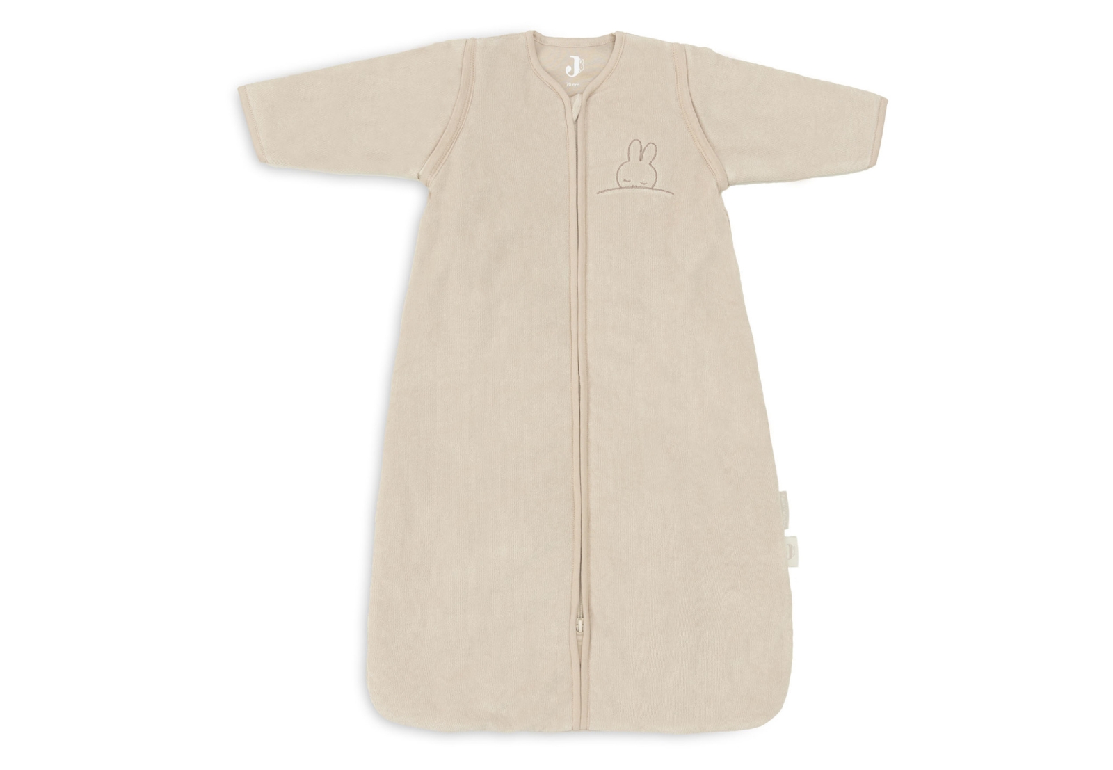 Jollein - Slaapzak met Afritsbare Mouw 70cm Sleepy Miffy Terry Nougat