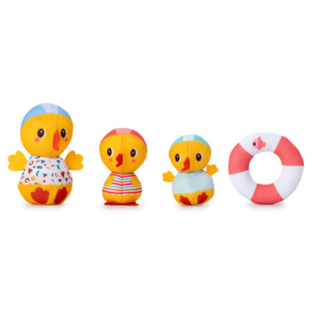 Lilliputiens - 3 Badeendjes Leren Zwemmen