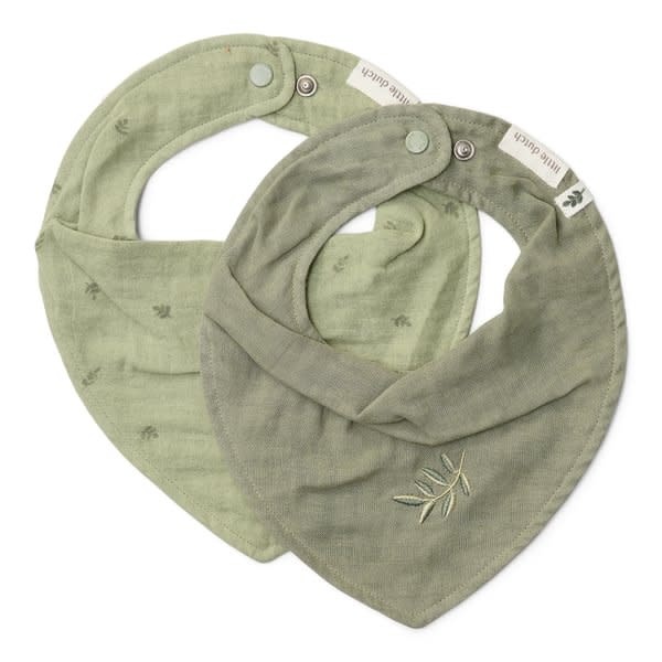 Little Dutch - Bandana slab set van 2 - Pure Sage