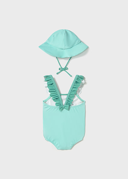 Mayoral - Bathing suits w/hat - Mermaid