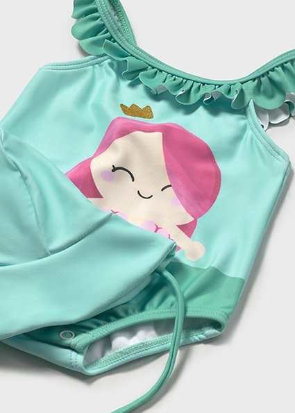 Mayoral - Bathing suits w/hat - Mermaid