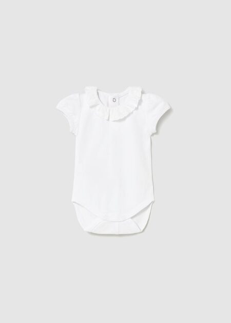 Mayoral - Dress bodysuit - Wit