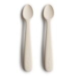 Mushie - Baby Spoon - Ivory (2-Pack)