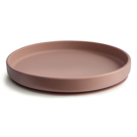 Mushie - Classic Silicone Plate - Cloudy Mauve