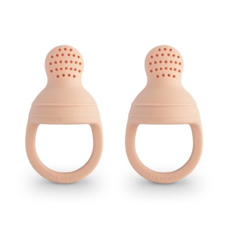 Mushie - Fresh Food Feeder Silicone 2-Pack - Blush
