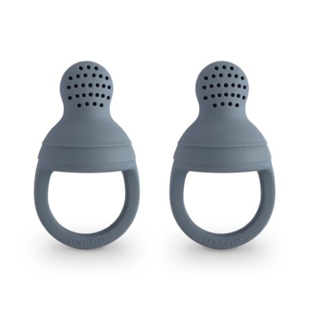 Mushie - Fresh Food Feeder Silicone 2-Pack - Tradewinds