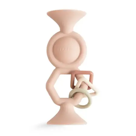 Mushie - Hexapop Suction Toy - Blush