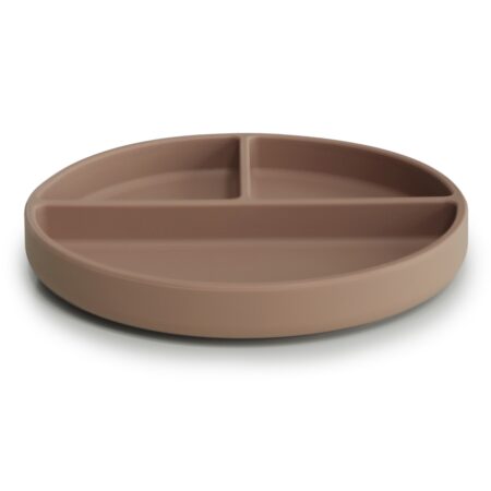 Mushie - Silicone Plate - Natural