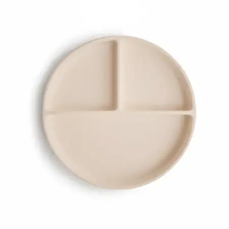 Mushie - Silicone Plate - Shifting Sand