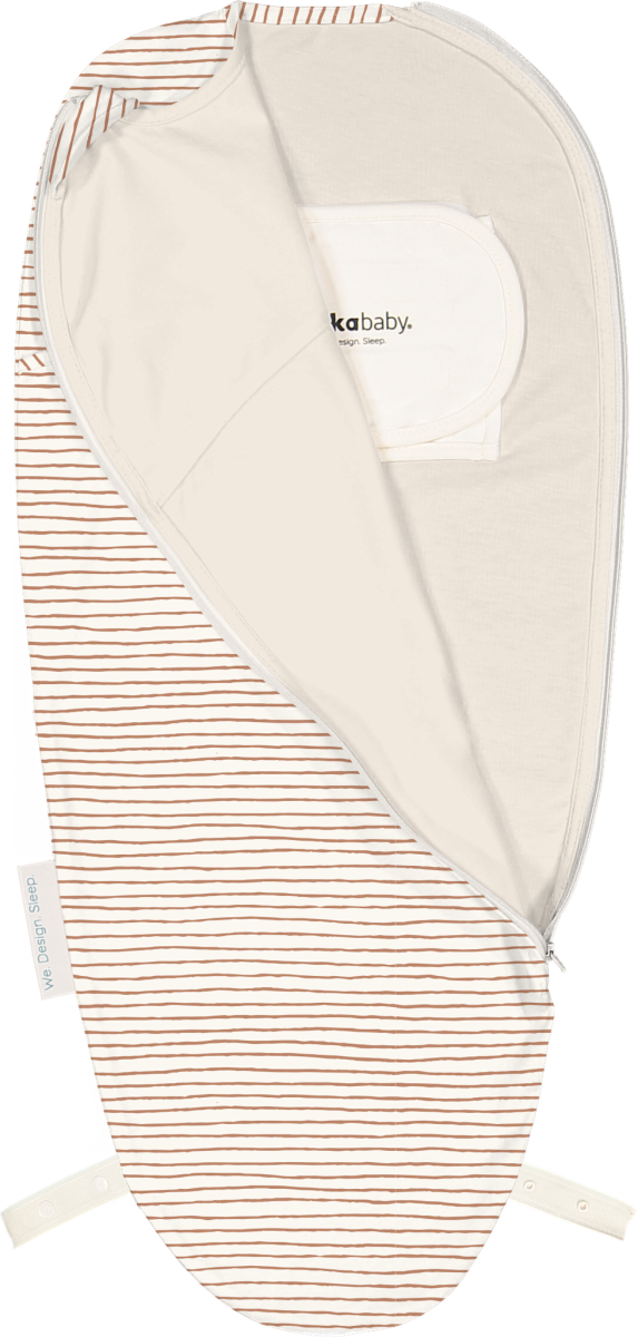 Puckababy - The Original - Piep - 0/3 M - Cotton - Hazel stripes
