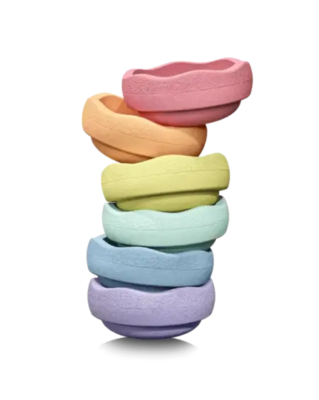 Stapelstein - Original Mini rainbow pastel