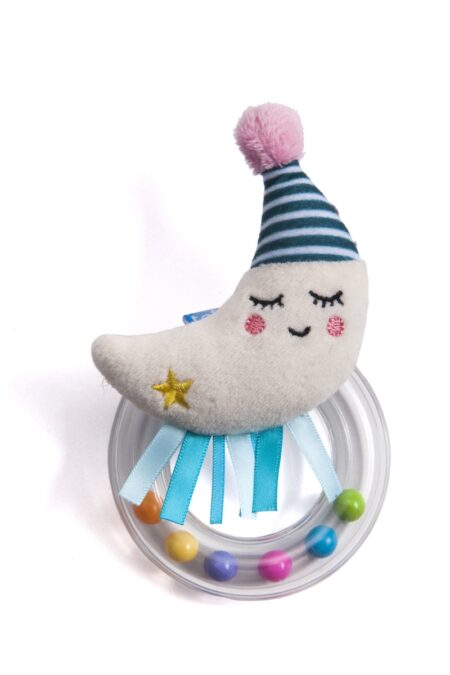Taf Toys - Mini Moon Rammelaar Bijtring