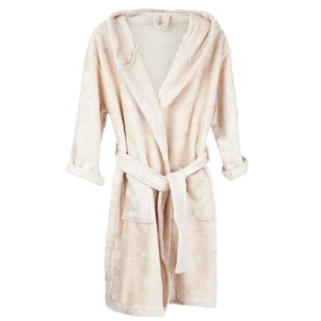 Timboo - Bath Robe (4-6Y) - Frosted Almond