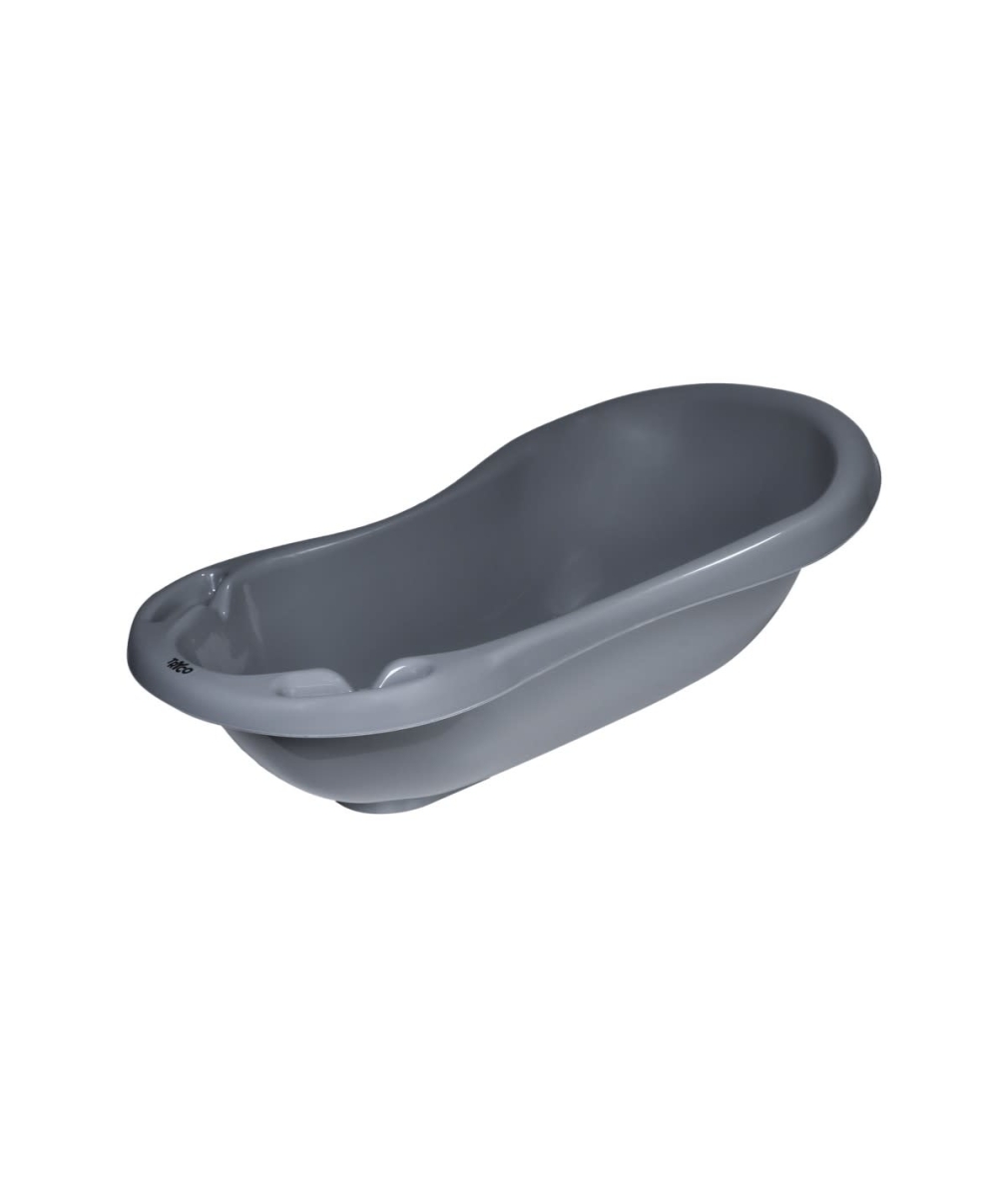Tryco - Bath with plug and anti slip - UNI - Antracite