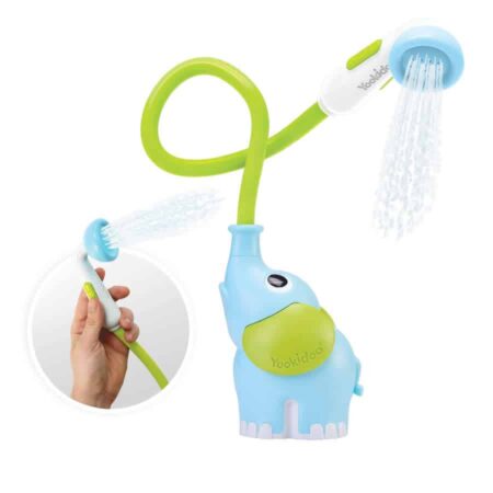 Yookidoo - Badspeelgoed - Elephant Baby Shower - Blue