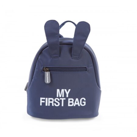 Childhome - My First Bag Kinderrugzak - Blauw/Wit