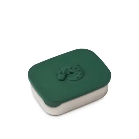Liewood - Arthur Printed lunchbox - Crocodile - Garden Green