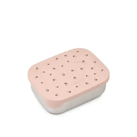 Liewood - Arthur Printed lunchbox - Mini Cherry heart - Rosey