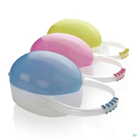 Nuby - fopspeendoosje blauw