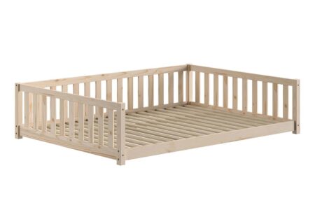 VIPACK - DALLAS KAJUITBED 140 x 200 cm NATUUR