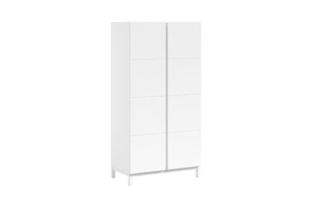 VIPACK - EVA 2 DEURS KLEERKAST WIT