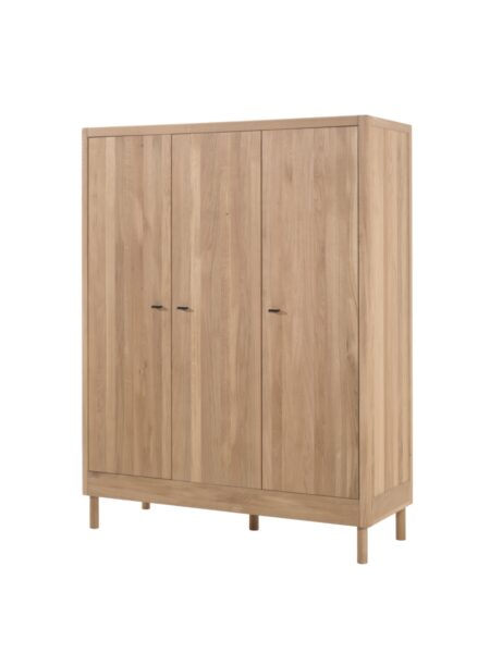 VIPACK - FORREST 3 DEURS KLEERKAST EIK
