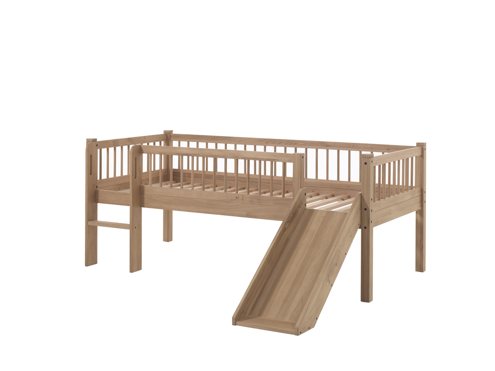 VIPACK - FORREST HALFHOOGSLAPER LAAG MET GLIJBAAN 90 x 200 cm EIK