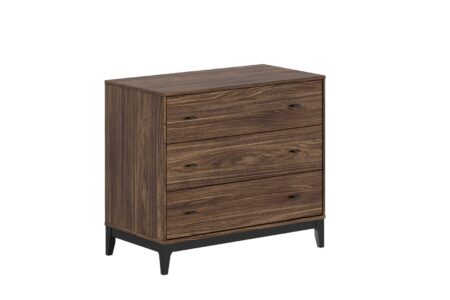 VIPACK - ILYAS COMMODE 3 LADEN WALNOOT